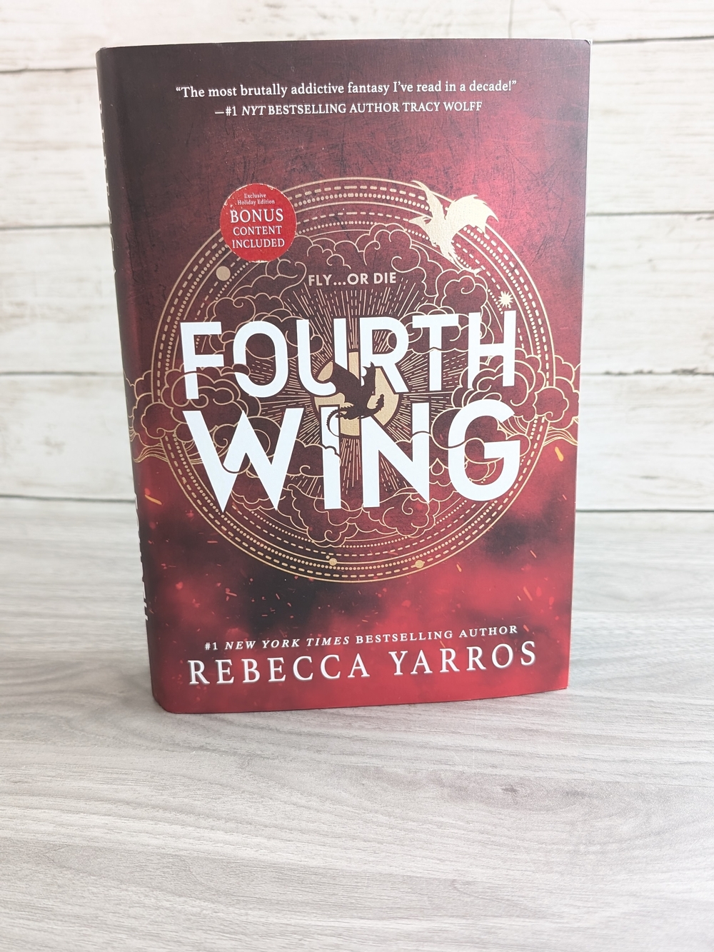 Fourth Wing - Special Edition by Rebecca Yarros (Hardcover) 1st Printing